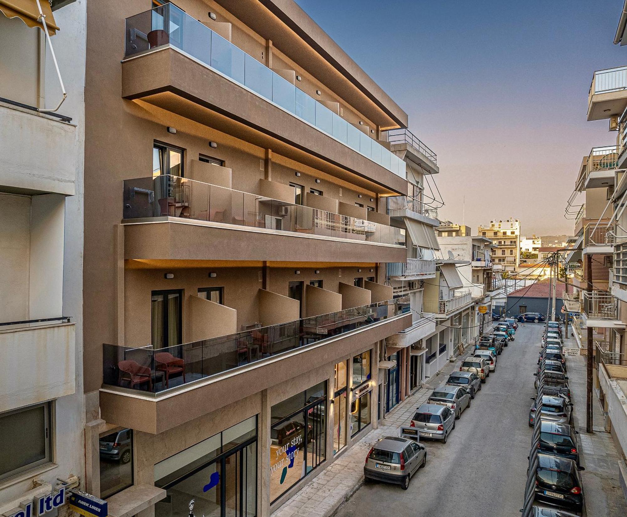 Miss Marrone City Hotel Chania  Exteriör bild